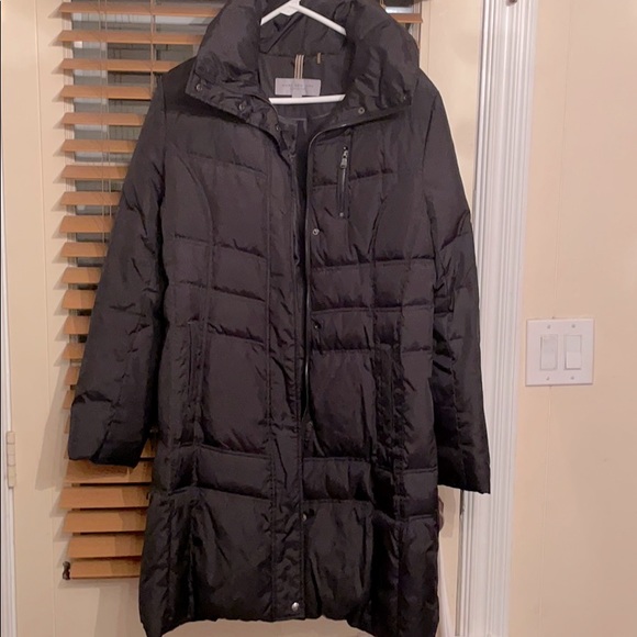 Marc New York Knee Length Down Coat - Picture 1 of 8